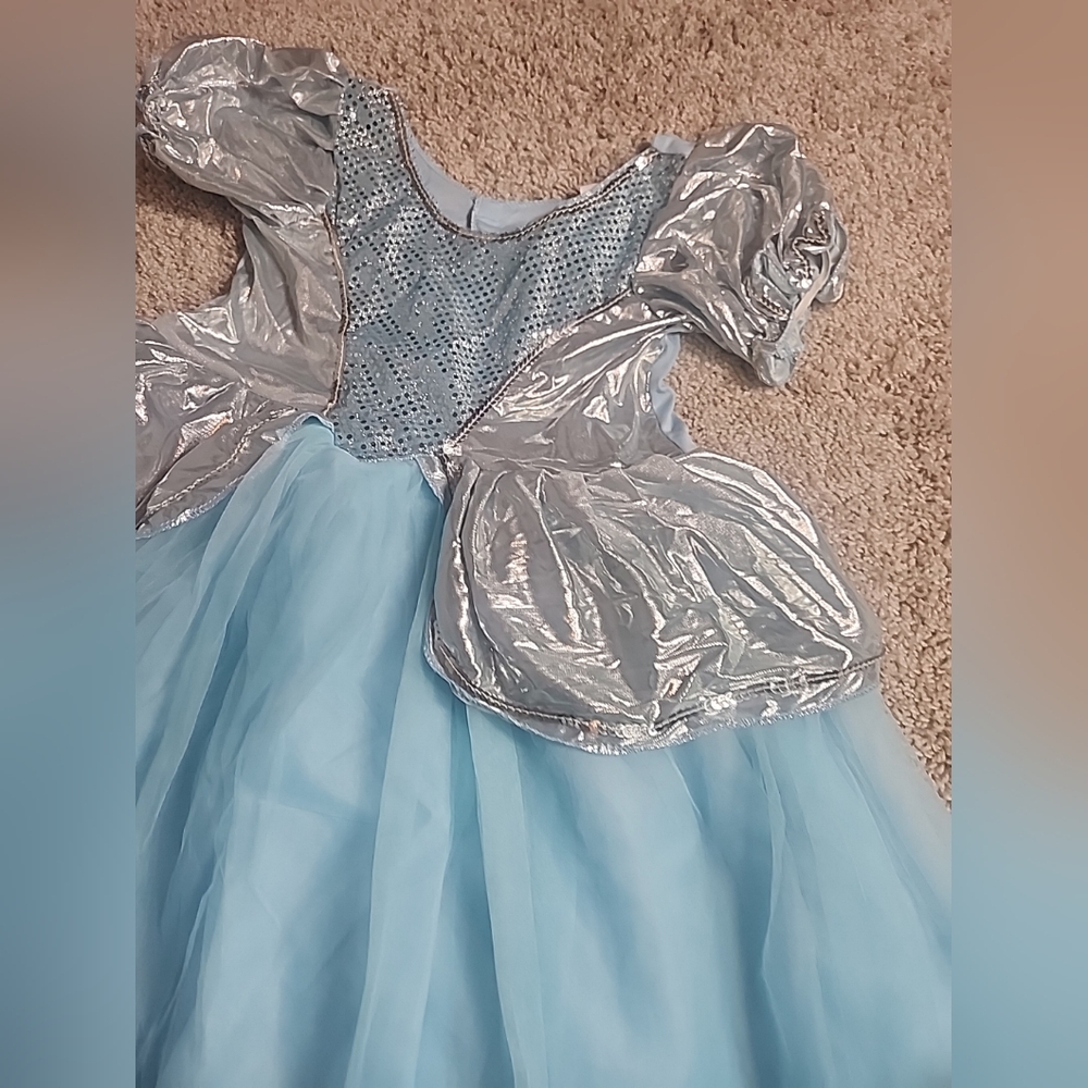 Girls Cinderella Costume, Size M (8-10), NEW CONDITION, Rubie's - Picture 3 of 11